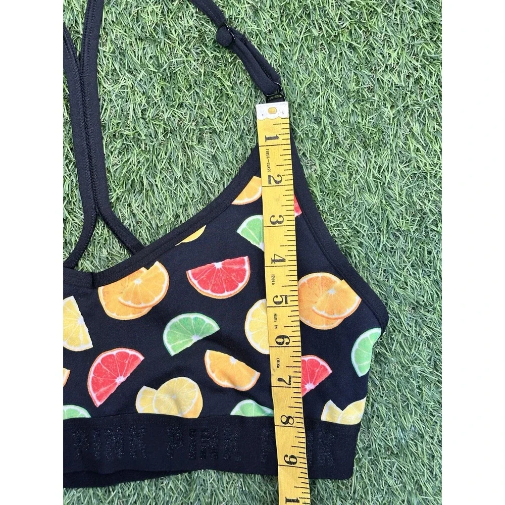 Victoria Secret Ultimate Lightly Lined Bra Women Large‎ Fruit Graphic Print